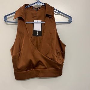 Top with collar, never used.